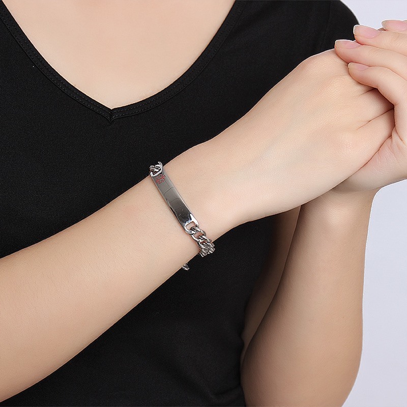 Vnox Medical Alert ID Bracelet - Coffee Tea Or Me 评论和价格