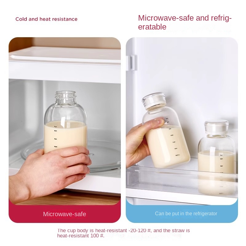 Glass Water Bottle with 2 Leak - Coffee Tea Equipment 评论和价格