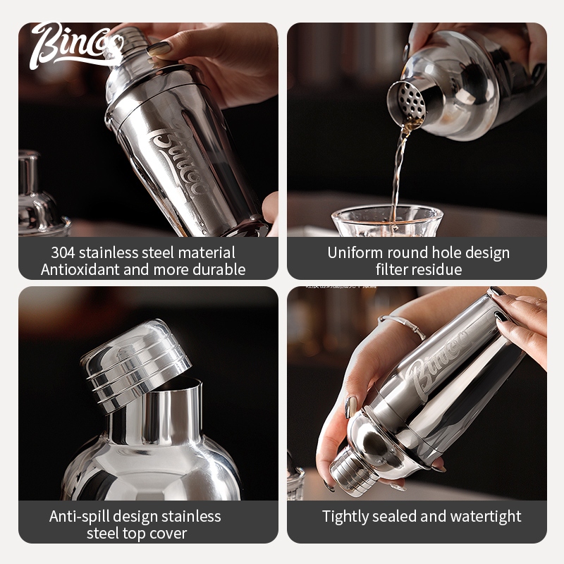 BINCOO Stainless Steel Shaker  - Coffee Tea Equipment 评论和价格