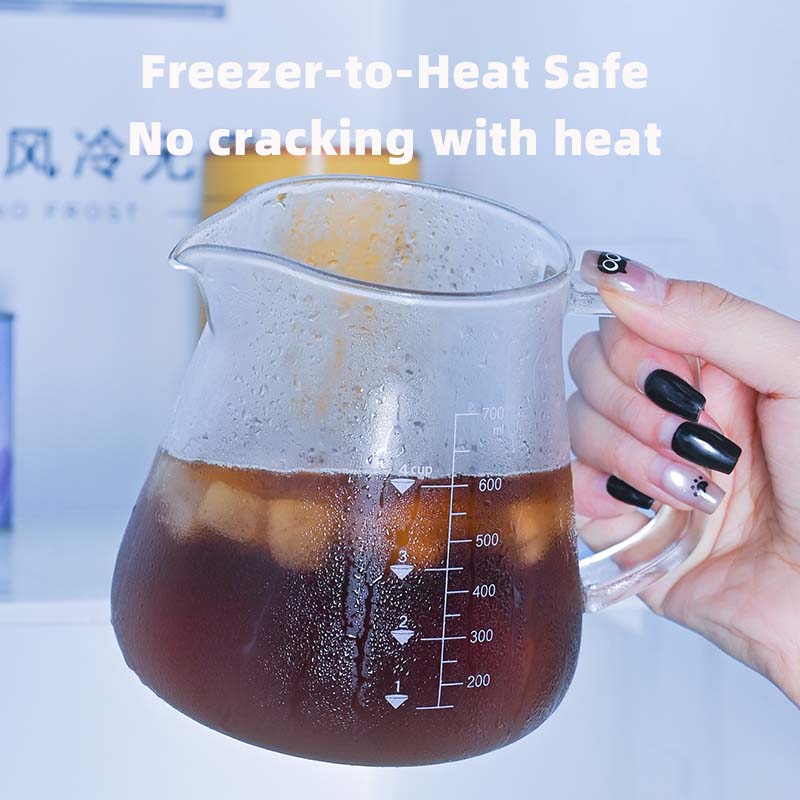 New High Borosilicate 700ml  G - Coffee Tea Set 评论和价格