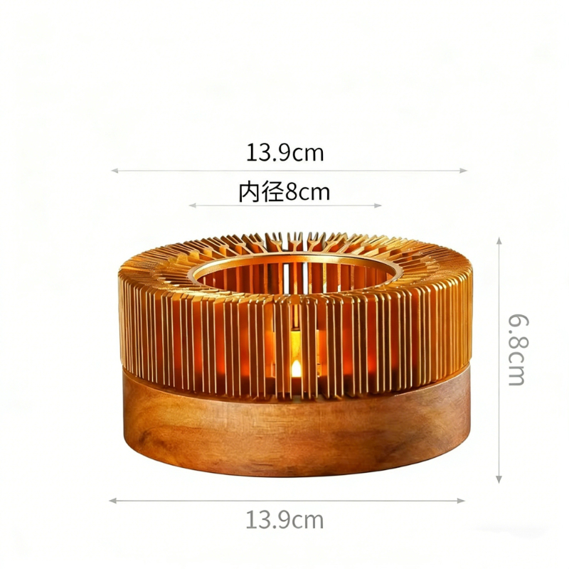 Gold Hollow Aluminum Alloy Tea - Coffee Tea Stand 评论和价格