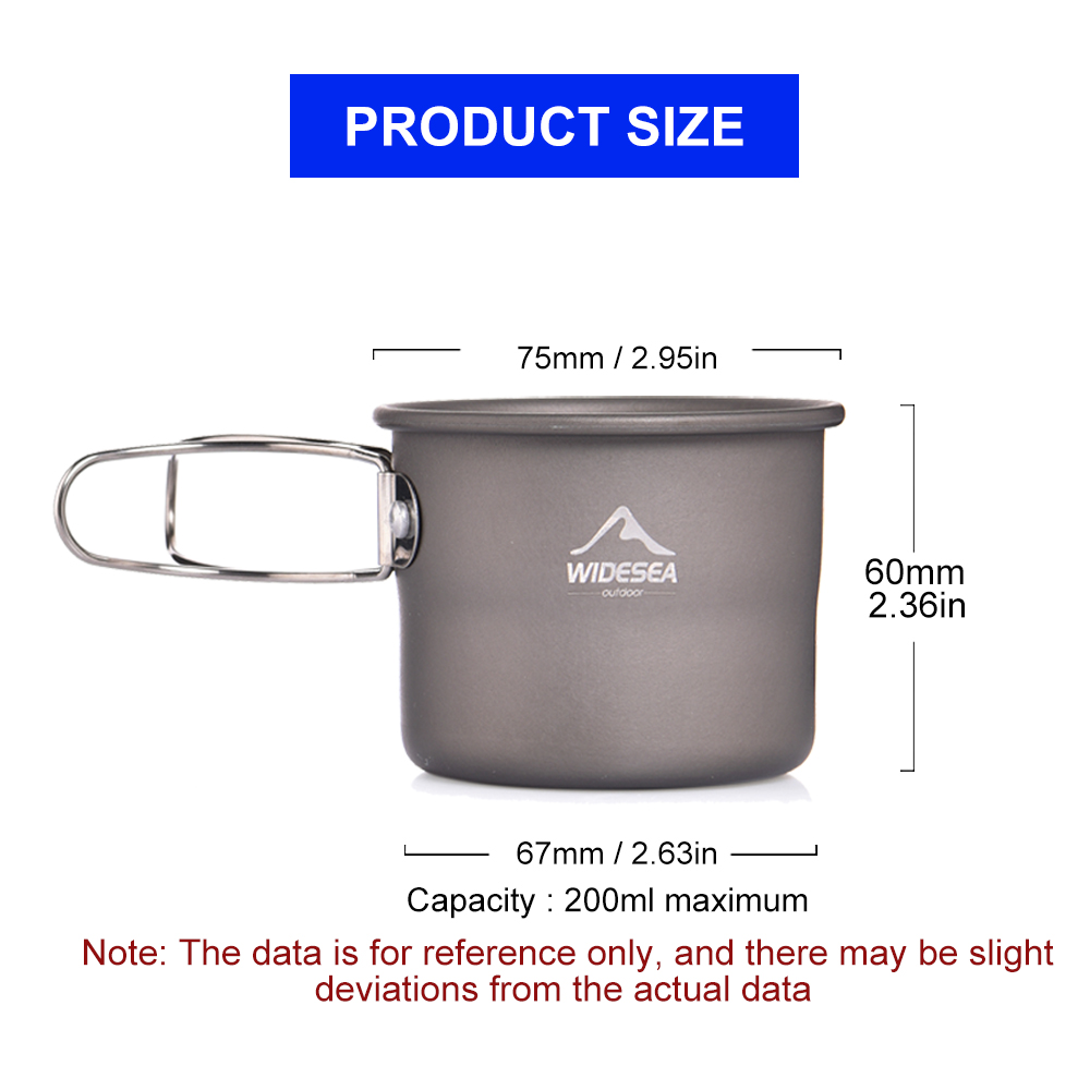 Widesea Camping Mug Outdoor Co - Coffee Tea Equipment 评论和价格