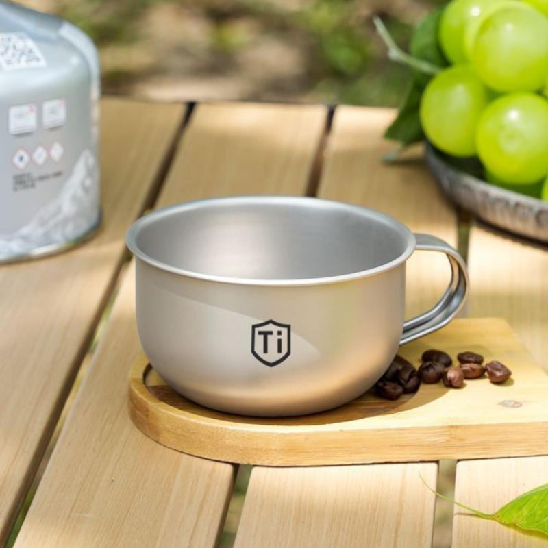 MINI Camping Water Cup Titaniu - Coffee Tea Equipment 评论和价格
