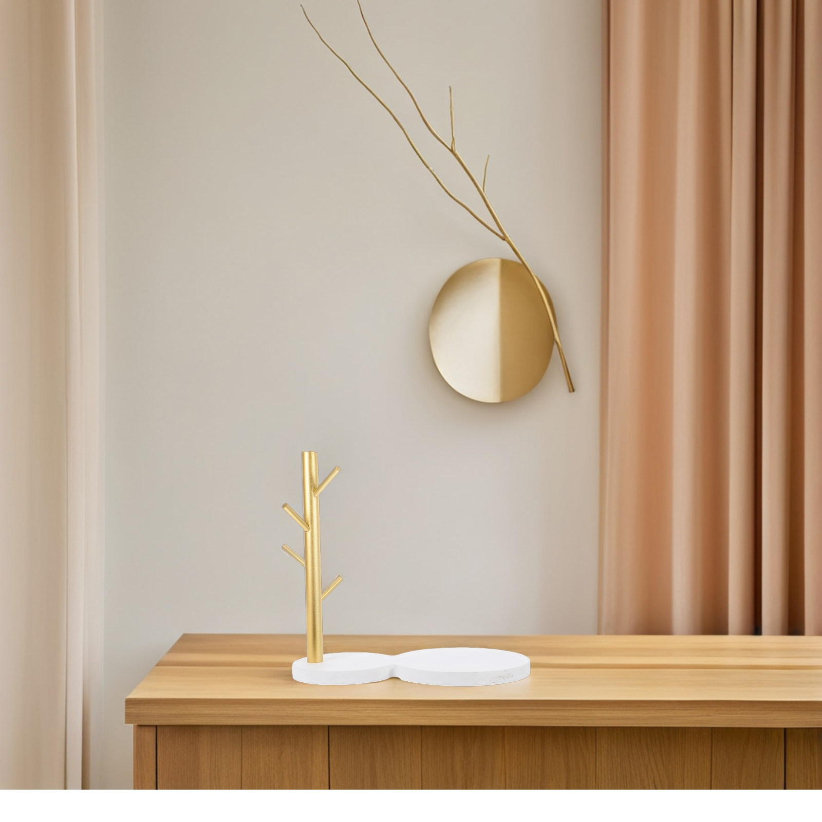 Wooden Tea Cup Storage Rack Ea - Coffee Tea Holders 评论和价格