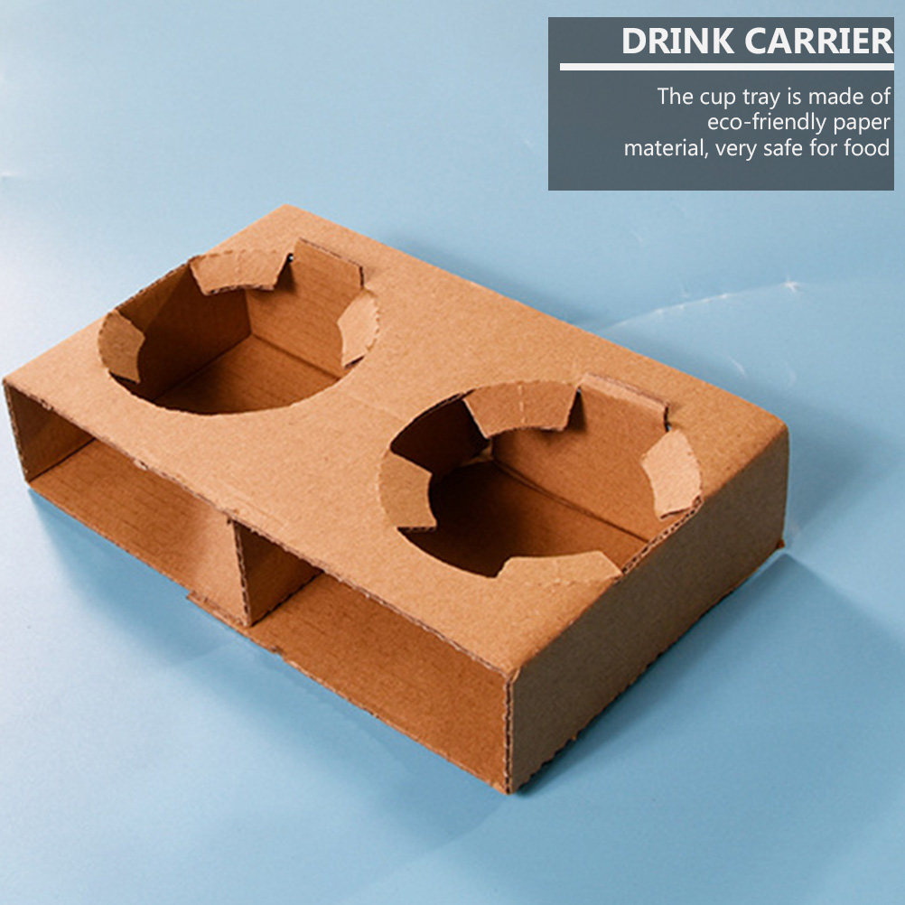 10Pcs Eco-Friendly Biodegradab - Coffee Tea Holders 评论和价格