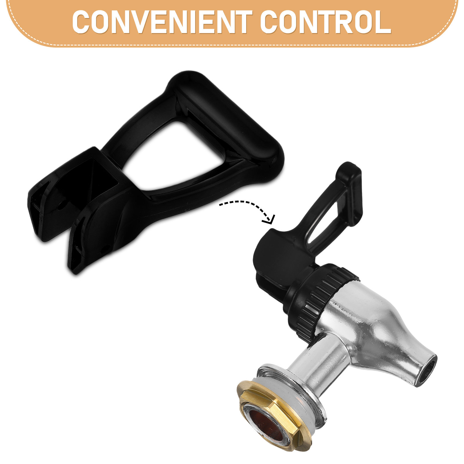 2Pcs Faucet Handle Repair Part - Dispenser Coffee And Tea 评论和价格