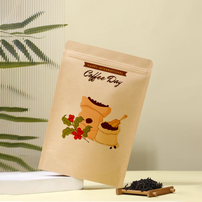 Print Craft paper Zipper Bag R - Coffee Tea Logo 评论和价格