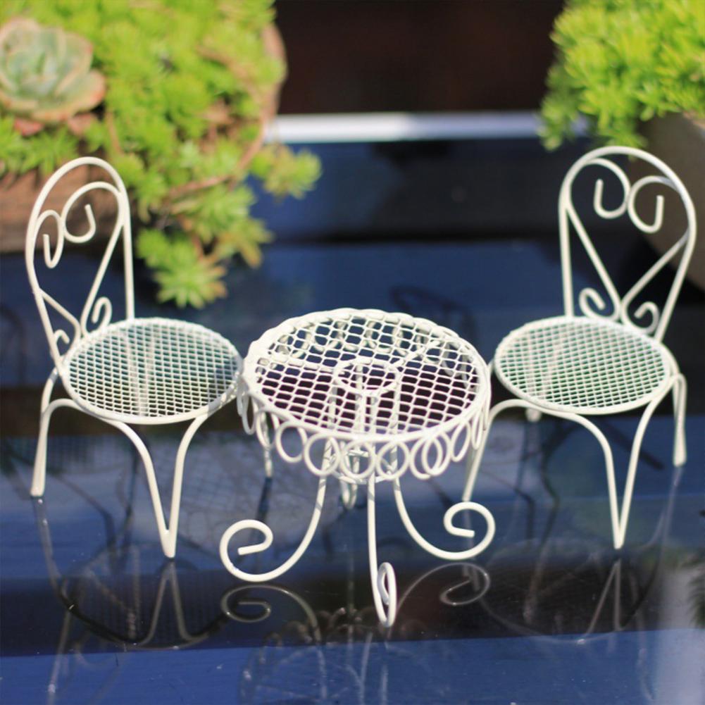Dollhouse Miniature Bistro Tab - Coffee Tea For Garden 评论和价格