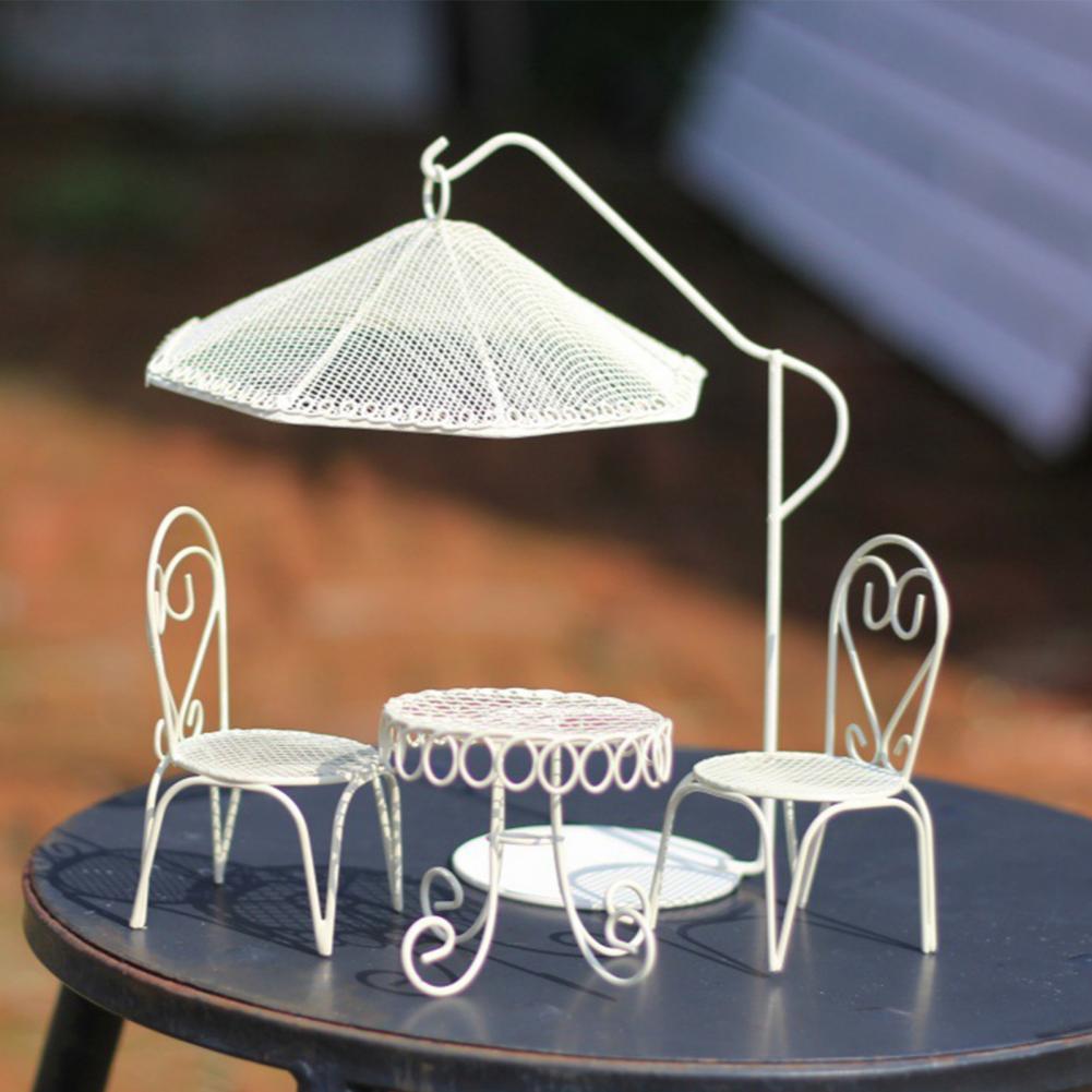 Dollhouse Miniature Bistro Tab - Coffee Tea For Garden 评论和价格