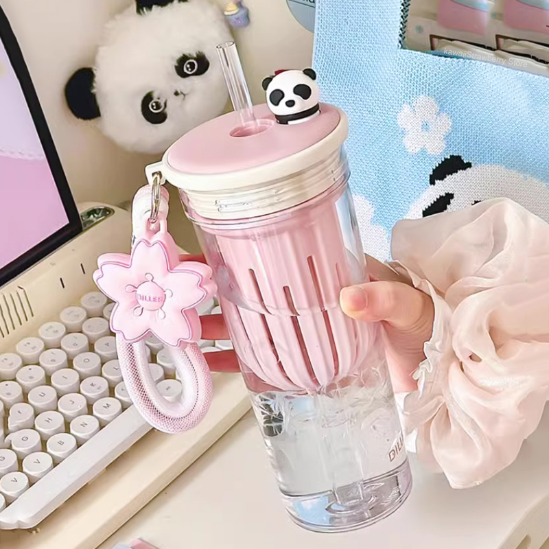 650ml Kawaii Water Bottle With - Coffee Tea Equipment 评论和价格