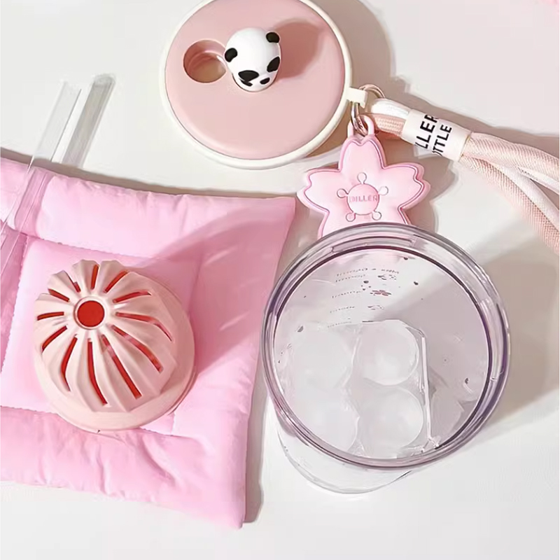 650ml Kawaii Water Bottle With - Coffee Tea Equipment 评论和价格