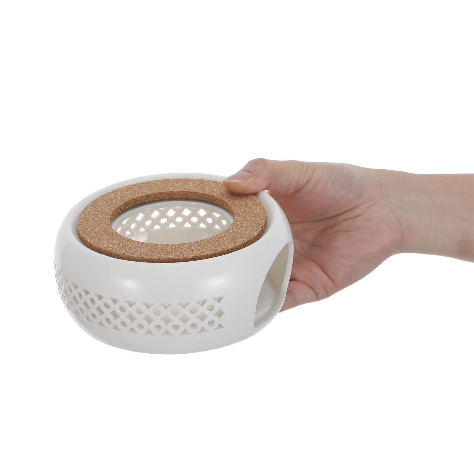 1Set Ceramic Tea Warmer Elegan - Coffee Tea Holders 评论和价格