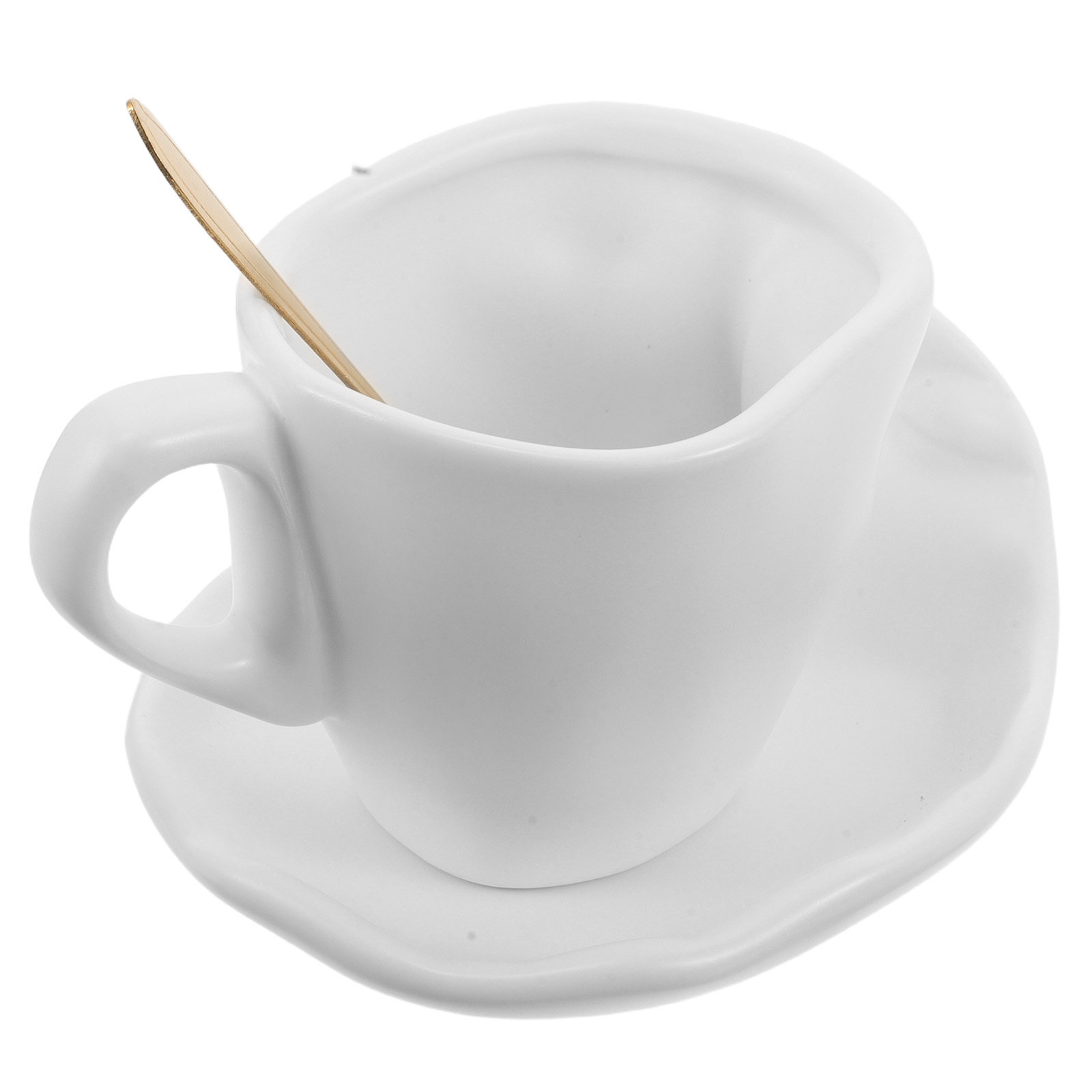 1Set Ceramic Kissing Coffee Cu - Coffee Tea Set 评论和价格