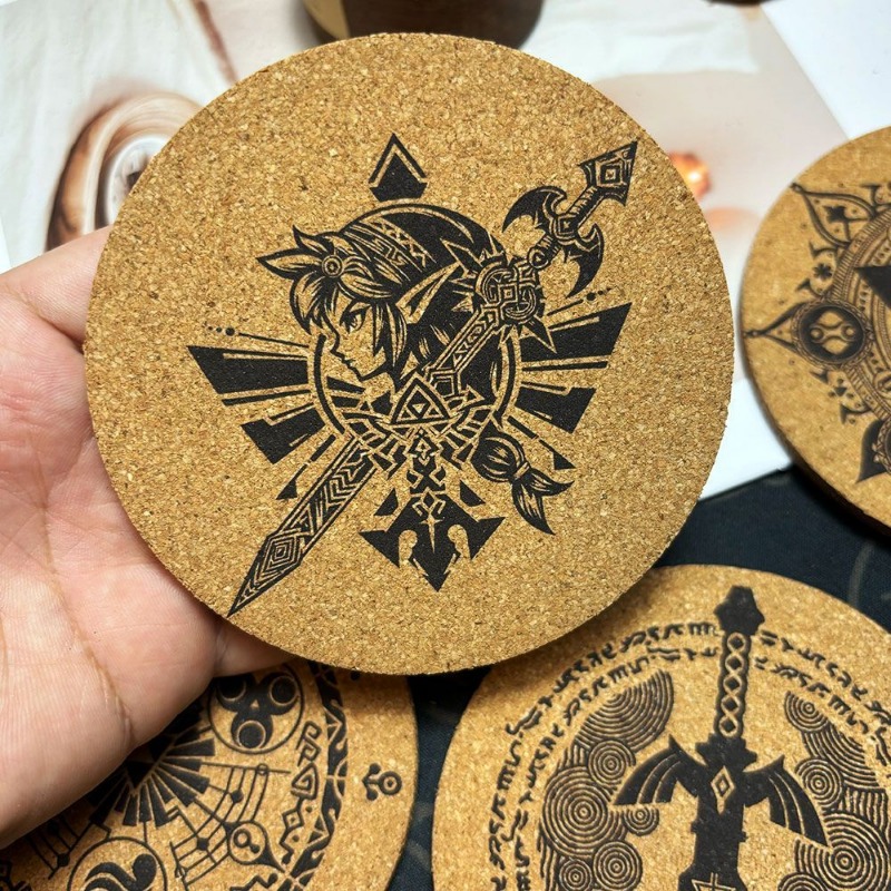 Zelda Coaster Cartoon Anime Ro - Good Coffee Tea 评论和价格