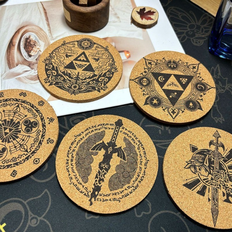Zelda Coaster Cartoon Anime Ro - Good Coffee Tea 评论和价格