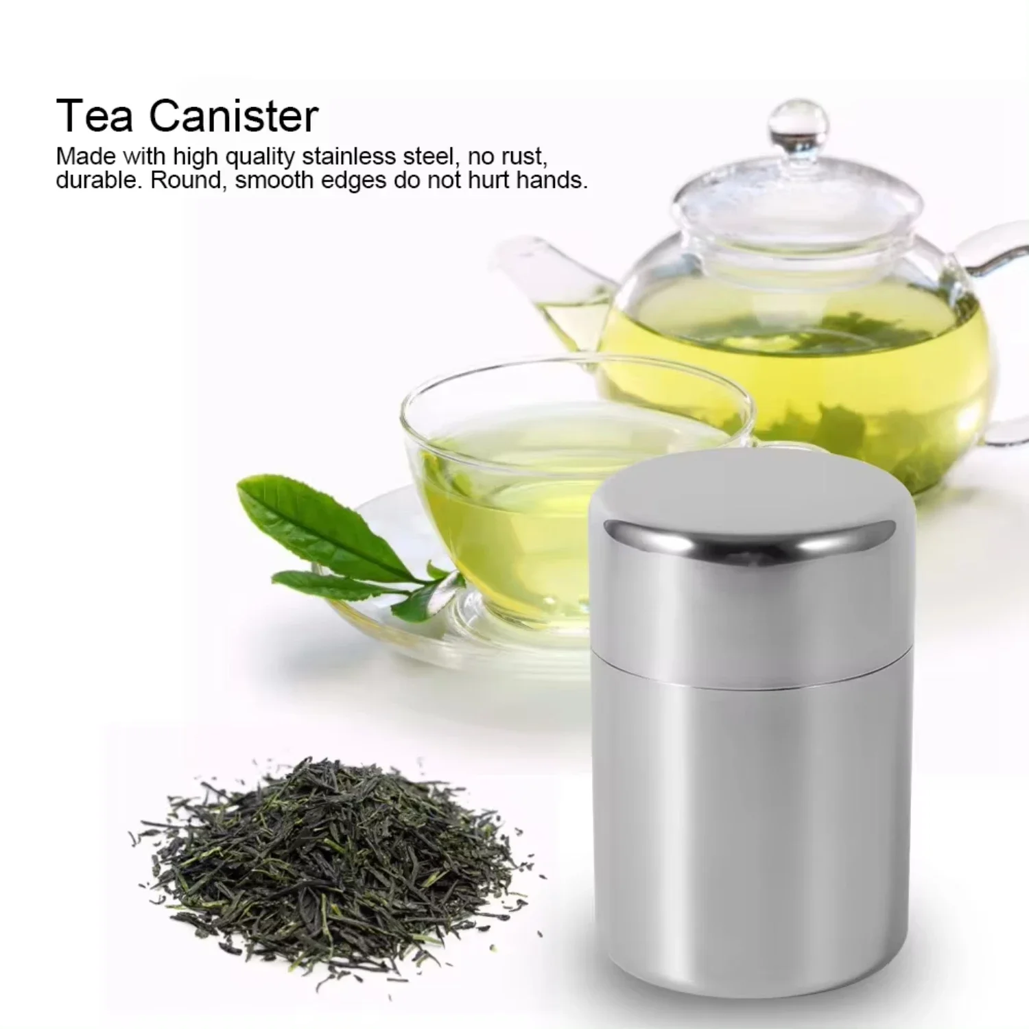 Stainless Steel Tea Leaf Tins  - Coffee Tea And Leaf 评论和价格