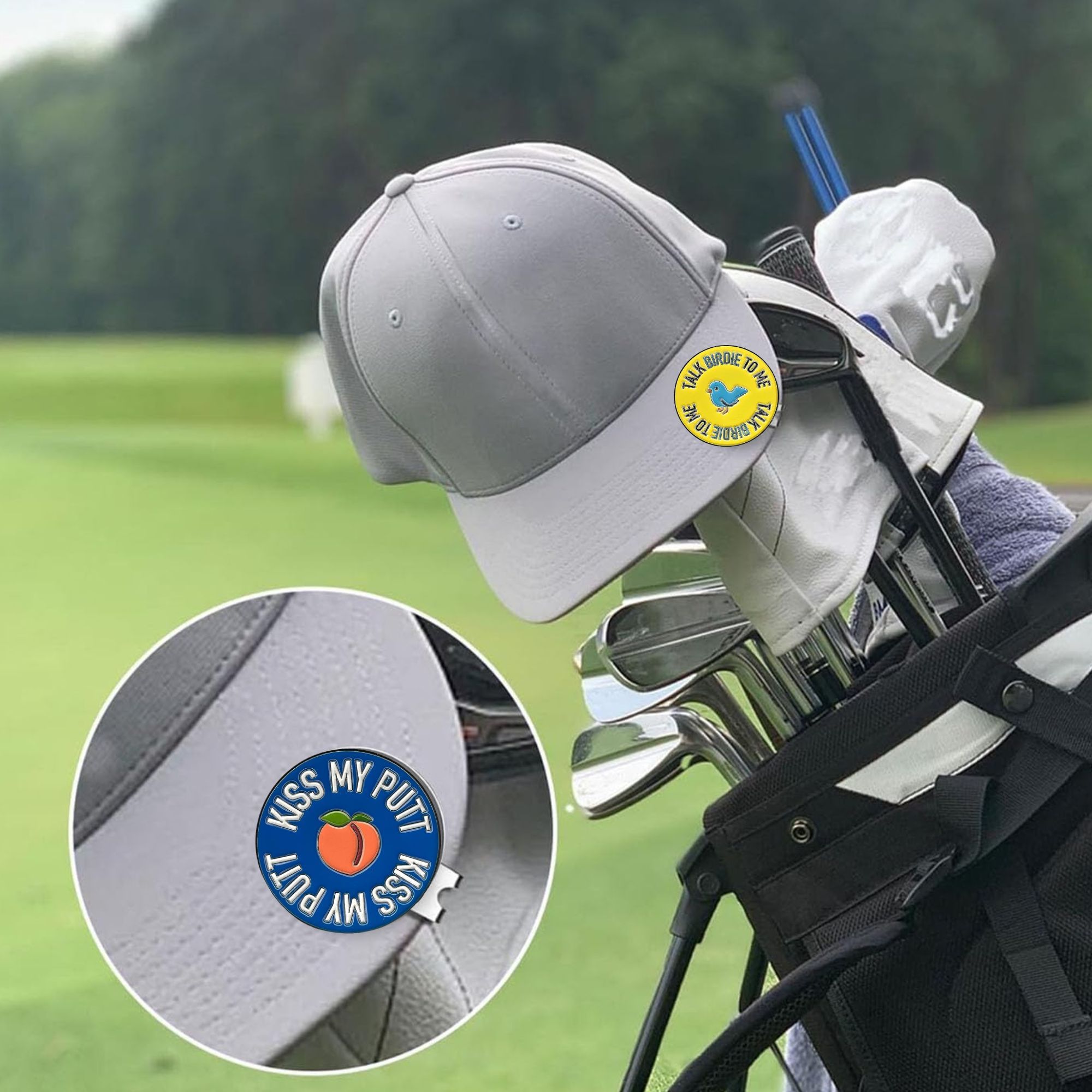 2 counts golf markers Talk Bir - Coffee Tea Or Me 评论和价格