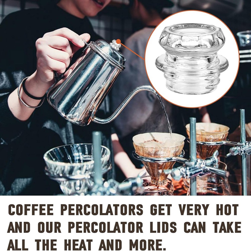Coffee Percolator Glass Top Re - Coffee & Tea Ken'S House 评论和价格