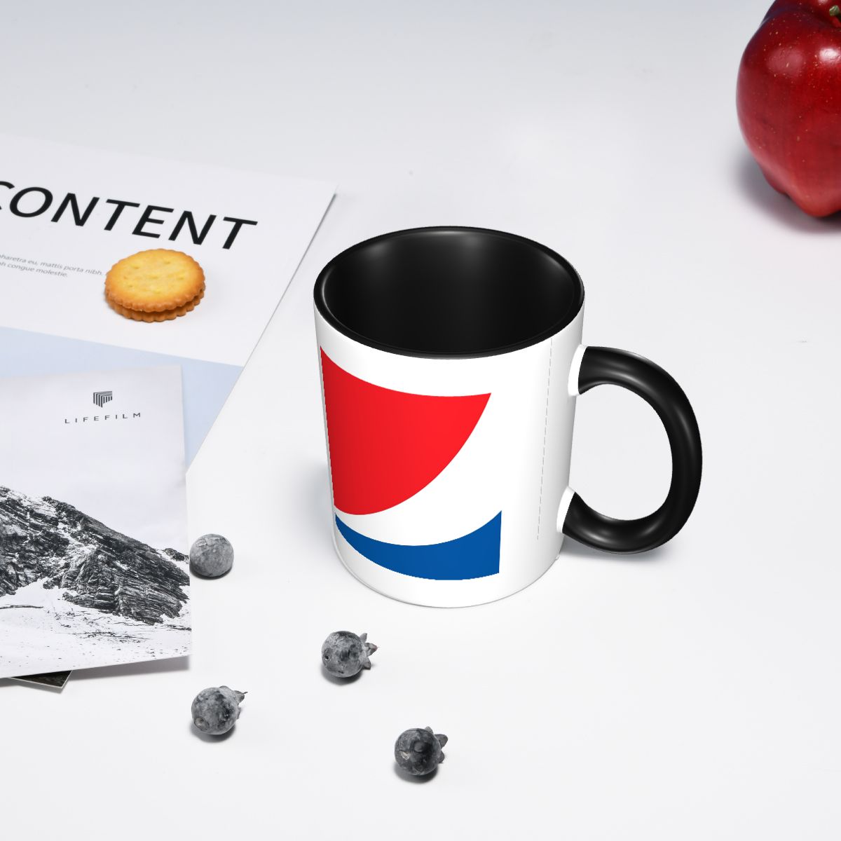 Pepsi Logo Zoomed Mug Funny Ce - Coffee Tea Logo 评论和价格