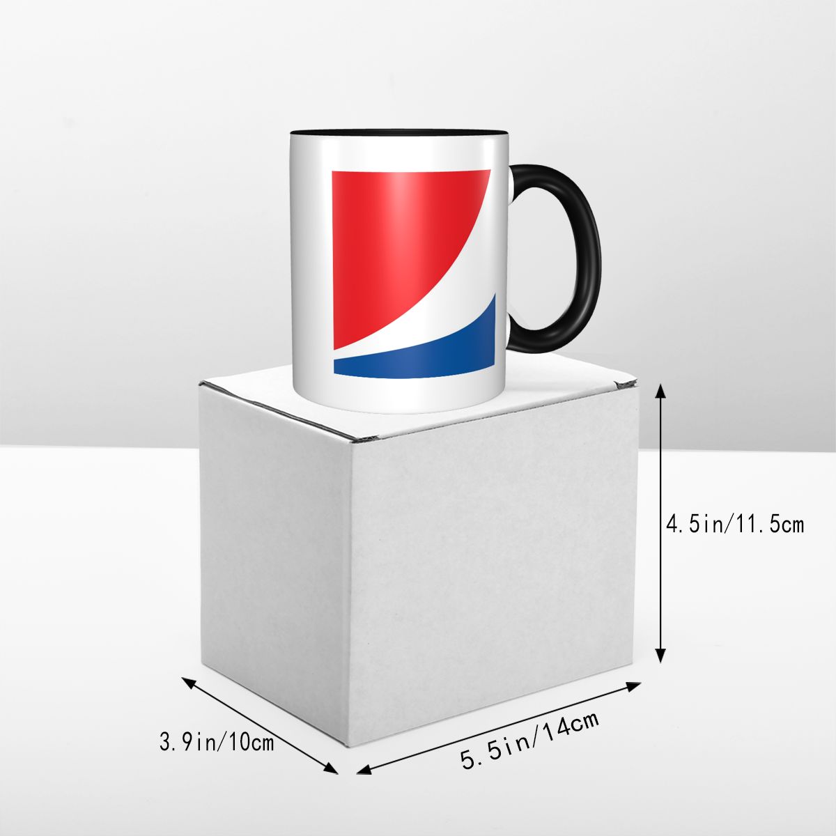 Pepsi Logo Zoomed Mug Funny Ce - Coffee Tea Logo 评论和价格
