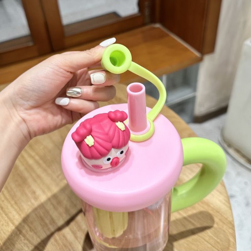 Portable Straw Water Bottle Cu - Coffee Tea Equipment 评论和价格