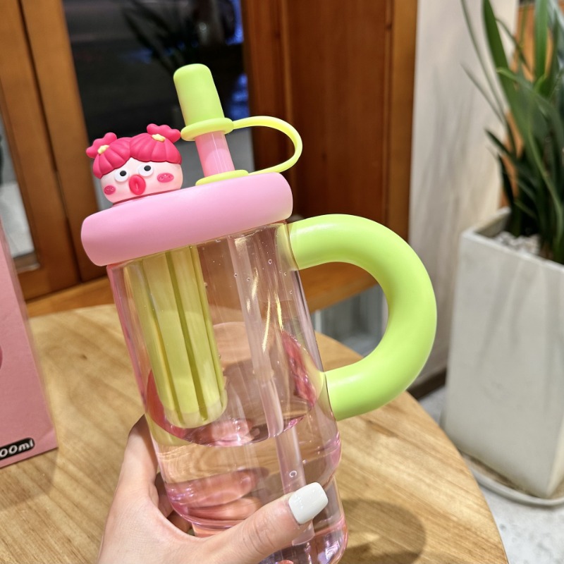 Portable Straw Water Bottle Cu - Coffee Tea Equipment 评论和价格
