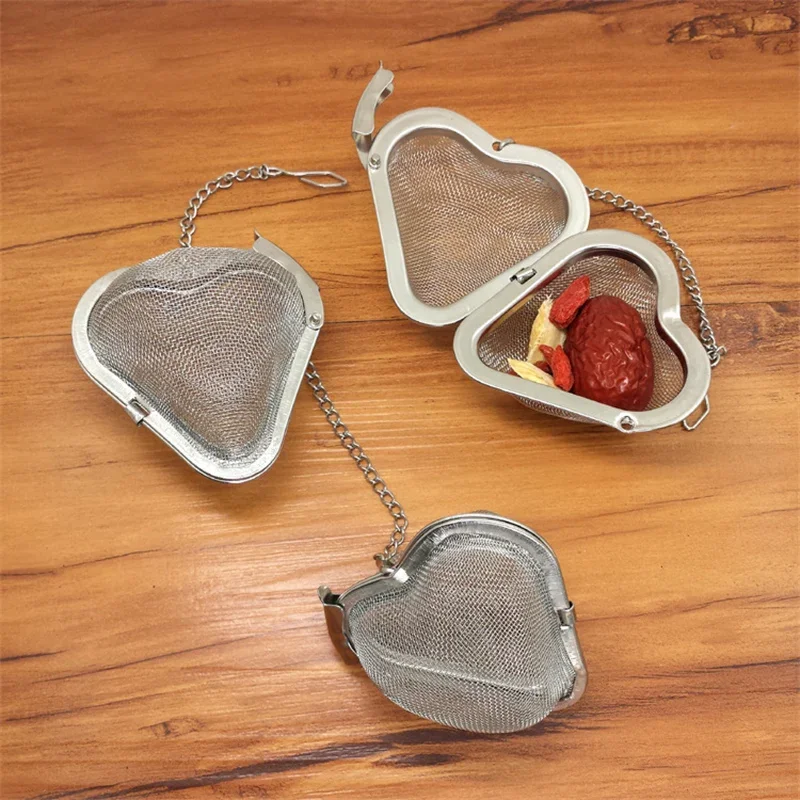 Stainless Steel Oval Heart Sph - Coffee Tea Infuser 评论和价格